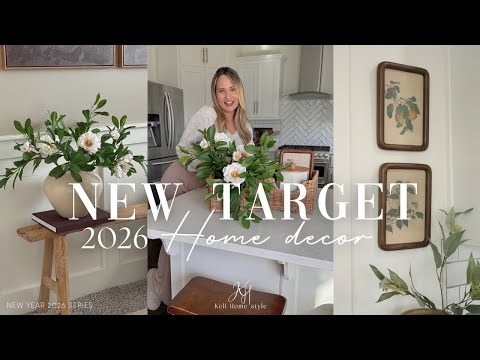 NEW TARGET DECOR 2026 || HEARTH AND HAND SPRING || HOME REFRESH AND EARLY SPRING STYLING IDEAS