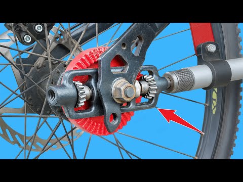 Neither NASA nor the Chinese thought of this! Turn your bike into a chainless drive motorcycle