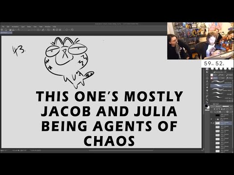 Secret Sleepover and Drawfee Stream Chaotic Moments