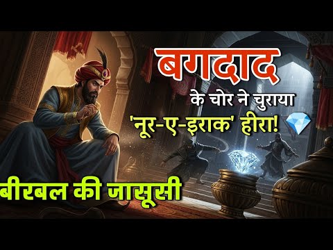 बगदाद के चोर ने चुराया 'नूर-ए-इराक' हीरा! 💎 बीरबल की जासूसी | Akbar Birbal New Story