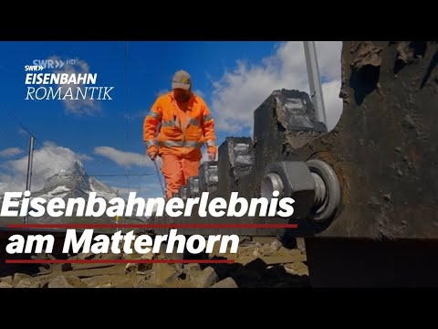 To the Matterhorn with the cogwheel railway Eisenbahn Romantik S