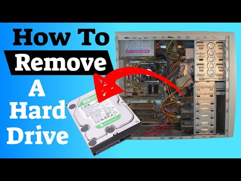 How to Remove a Hard Drive From Your Computer