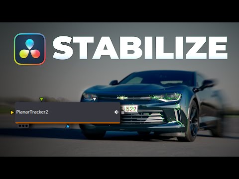 How to Stabilize Footage in Fusion (Davinci Resolve 20)