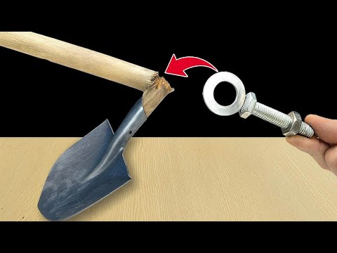 Very few people know this amazing idea! Just an old shovel and you’ll be amazed by the result!