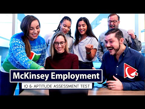 How to Pass McKinsey Pre-Employment IQ and Aptitude Test!