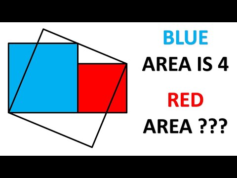 Are YOU Able to Find the Area of the RED Square?