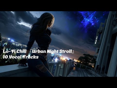10 Vocal Tracks Lo Fi Chill 『Urban Night Stroll』