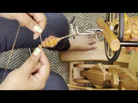 How to Spin a Plied Beehive Yarn