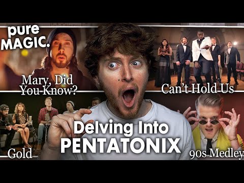 DELVING INTO PENTATONIX! (Mary Did You Know, 90s Dance Medley, Can't Hold Us, Gold | Reaction)