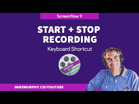 Screenflow 9: How To Start & Stop Recordings