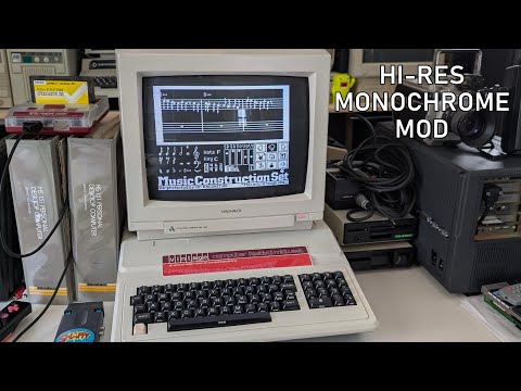 Adding a high-res mode to this composite color monitor (Philips / Magnavox monitors)