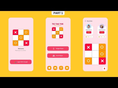 Tic Tac Toe in Flutter With multiplayer #flutterhero