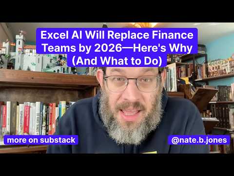Excel AI Will Replace Finance Teams by 2026—Here's Why (And What to Do)