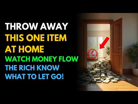 Throw Away This One Item At Home, And Watch Money Flow – The Rich Know What To Let Go!