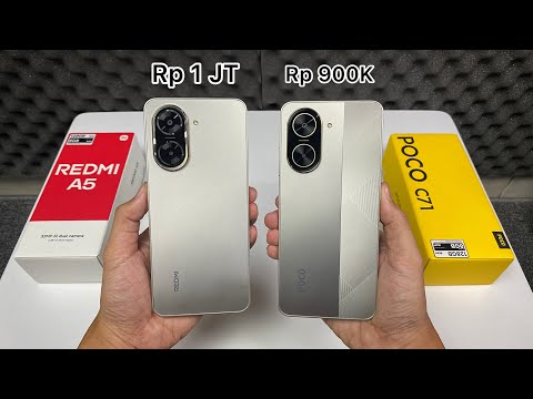 Xiaomi Redmi A5 Vs Poco C71, Hp Spek Sama!! Tapi Mending Pilih Mana.. ?
