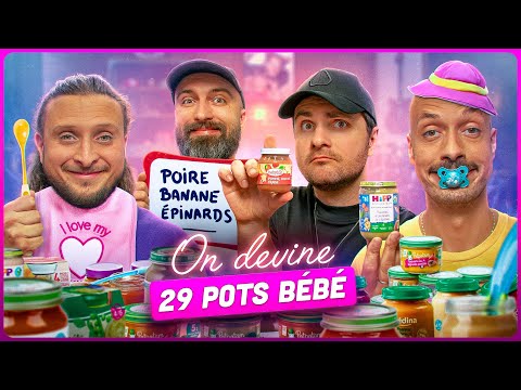 29 pots de bébé avec Amixem et Thomas (Max t’as triché nan ?)