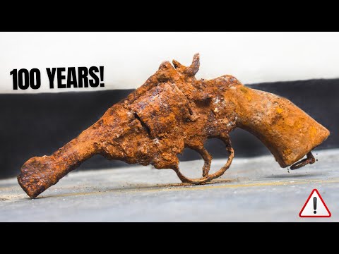 Unearthed and Restored : Bringing a WWI Revolver Back to Glory : Gun Restoration.