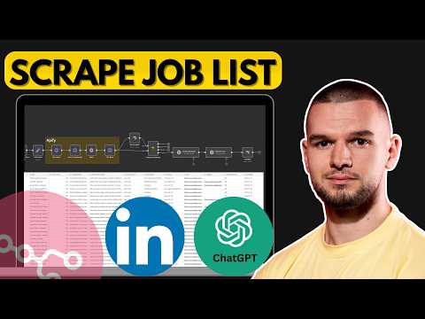 How To Build an AI-Powered LinkedIn Job Scraper with n8n (Automatic Job Matching)