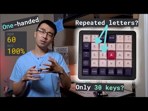 Using AI to design the best one-handed keyboard layout