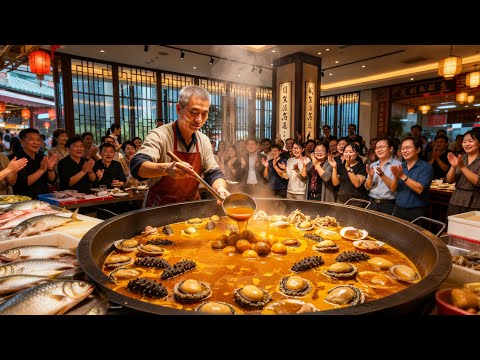 2025最新|福建“海鲜佬”闯荡北京，制成中华第一汤，20种原材料文火煨之15小时，底汤从清到褐色浓稠，最后鸡茸扫汤制成传奇状元菜“福寿全”【味道掌门】