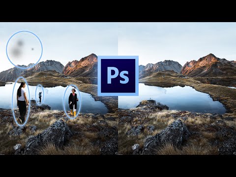 3 OUTILS PHOTOSHOP INCROYABLES pour EFFACER un objet ou une personne (en 5 minutes)