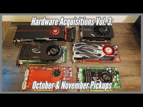 Hardware Acquisitions Vol. 3: October & November Pickups