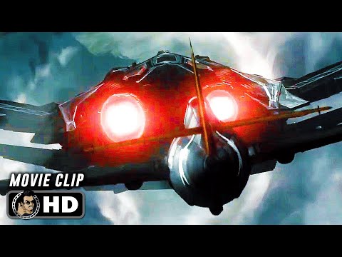 Grumman F4F Wildcat Vs Starship Dogfight Scene | PREDATOR: KILLER OF KILLERS (2025) Movie CLIP HD