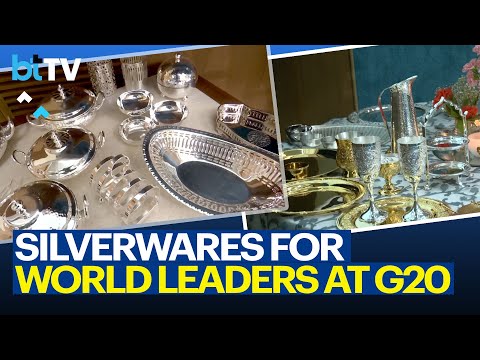 G20 Summit: World Leaders To Be Served Meals On Silver, Gold-Plated Tableware.