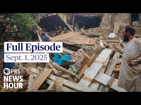 PBS News Hour full episode, Sept. 1, 2025