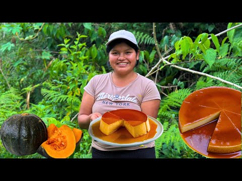 Hoy prepare un quesillo de ZAPALLO facil y rapido - NATHALIA