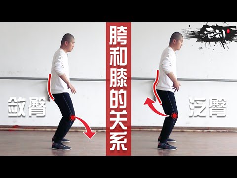 练太极拳一定要搞清楚“胯和膝的关系”否则练功将会事倍功半！丨CC字幕