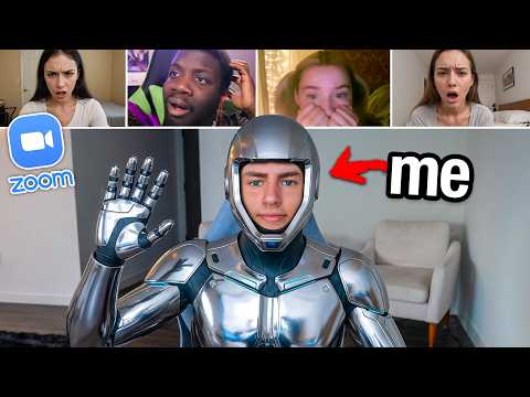 A.I. Robot Prank on Zoom
