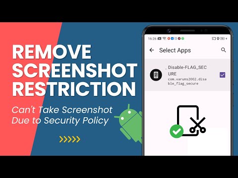 Bypass/Remove Screenshot Restriction in Apps on Android [No Root]