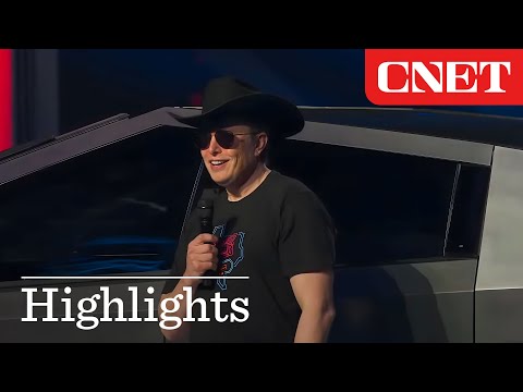 Elon Musk Rolls Out Latest Cybertruck! (But Doesn't Smash the Windows)