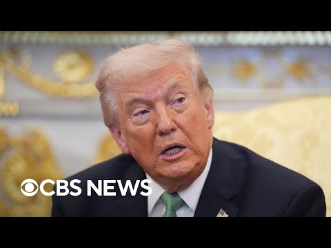 Trump says he's disappointed in NATO and that leaving is "something we should think about"