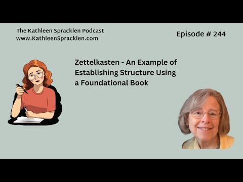 Zettelkasten - An Example of Establishing Structure Using a Foundational Book