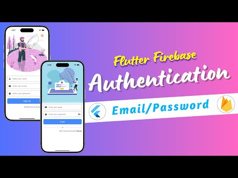 Flutter Firebase Sign In With Email And Password | Login Signup Flutter Firebase