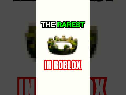 The RAREST Hat in ROBLOX