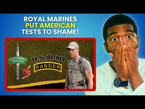 American Reacts to ROYAL MARINE Attempts U.S. Army RANGER 12 Mile Ruck Test (AUSTEN ALEXANDER STYLE)