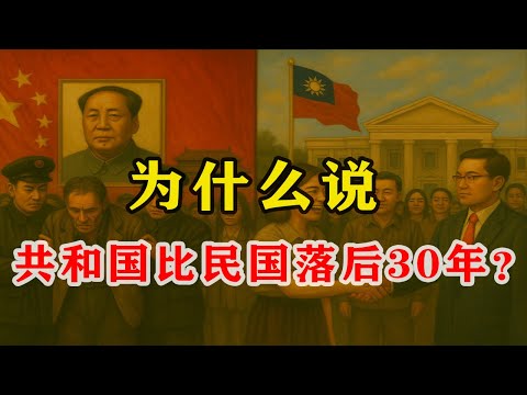 【枫说】为什么说，中华人民共和国比中华民国文明程度还落后30年？| 落后在哪里？| 是谁造成这种局面的？ | 蒋万安 | 在一个普遍祛魅，连上帝都被拉下神坛的时代，为什么还有一群人在神坛上装腔作势？