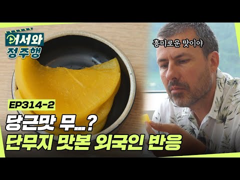＂당근 냄새 나는 무 같아!＂ 단무지를 처음 맛본 외국인의 반응ㅋㅋㅋ l #어서와정주행​ l #MBCevery1 l EP.314-2