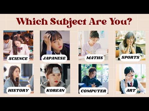 Which Subject Are You? 👀🎓 | Personality Quiz @quizgalaxtopia