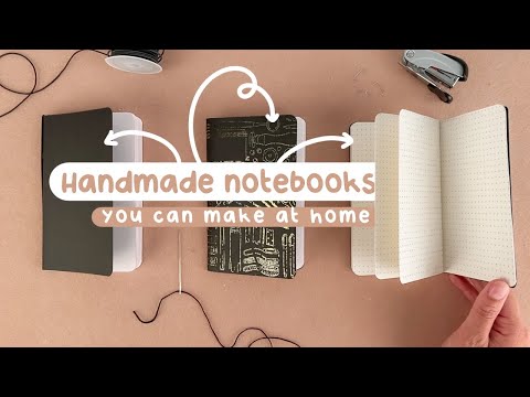 3 easy ways to make notebooks at home in less than 5 minutes