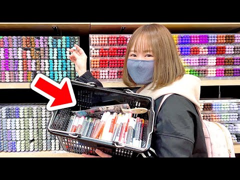 NO BUDGET Art haul! Buying ALL COPIC MARKER refills!?