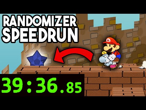 Randomized Thousand Year Door Speedruns are HILARIOUS!