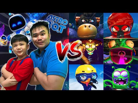 5 Year Old Gamer Wins EVERY Boss in Astro Bot! 🎮🔥