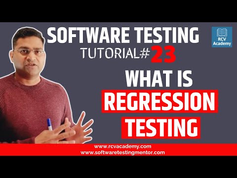 Software Testing Tutorial #23 - What is Regression Testing