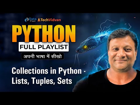 Collections in Python - Lists, Tuples, Sets & Dictionaries with Examples | Python Tutorial in Hindi