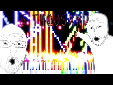 5 THOUSAND SUBSCRIBERS 5 THOUSAND NOTES