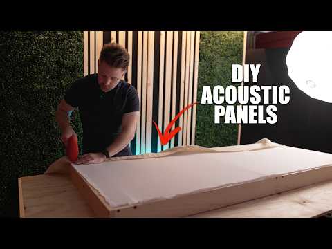 How to Build Acoustic Panels (step-by-step)